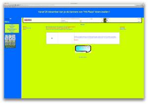 Screenshot Erwinswebsite