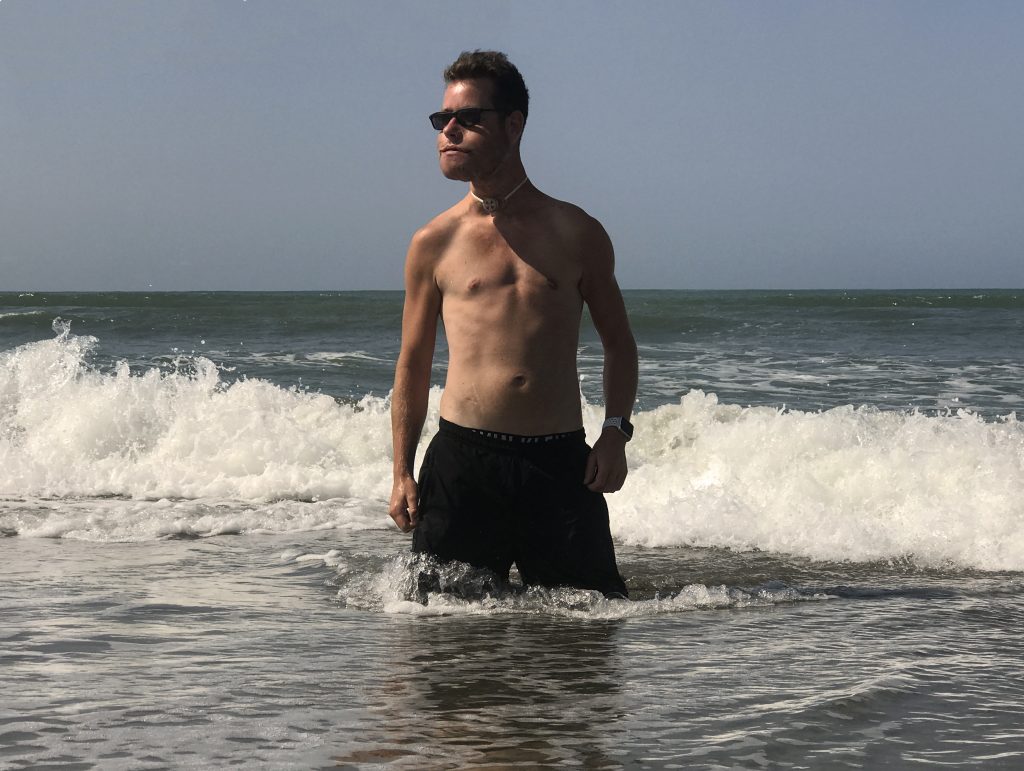 Het strand in Viareggio